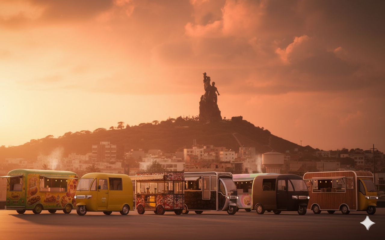 Parc de restaurant mobile